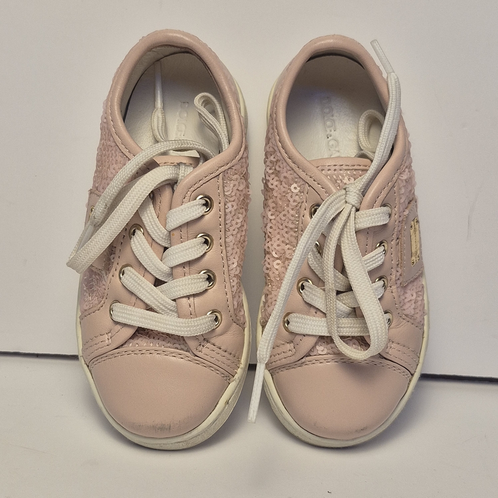 Dolce & Gabbana Girls Pink Sneakers Toddler 7.5